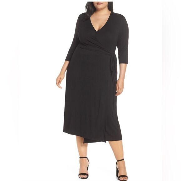 Lemon Tart Wrap Dress‎ - Picture 1 of 11